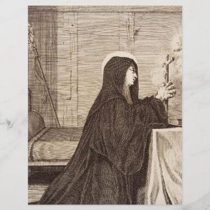 Sint Scholastica patrones van school Flyer