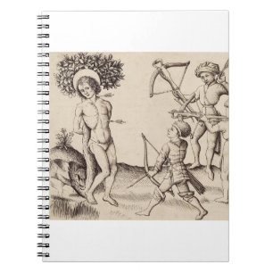 Sint Sebastiaan Kapitein van de Pretoriaanse garde Notitieboek