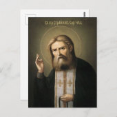 Sint-Seraphim van Sarov Briefkaart (Voorkant / Achterkant)