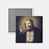 Sint-Seraphim van Sarov Magneet (Voorkant / Achterkant)