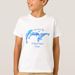 Sint-Simons-shirt voor de GA T-shirt