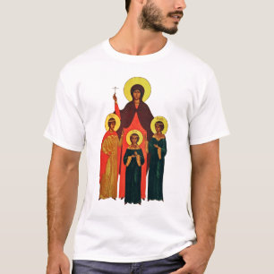 Sint-Sofia en haar dochters De eeuwige deugden T-shirt