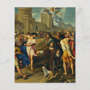 Sint-Stefanus de Eerste Martelaar Kunst Iconografi Flyer