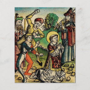 Sint-Stefanus de Protomartelaar Fijne Kunst Iconog Flyer