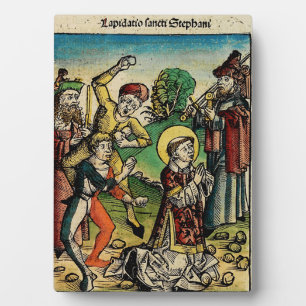 Sint-Stefanus de Protomartelaar Fijne Kunst Iconog Fotoplaat