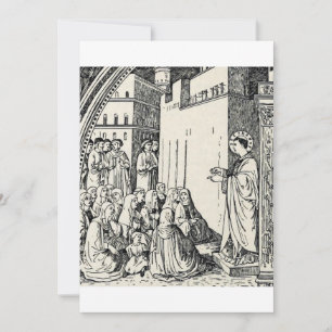 Sint-Stefanus de Protomartelaar Fijne Kunst Iconog Kaart