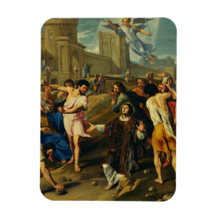 Sint-Stefanus de Protomartelaar Fijne Kunst Iconog Magneet
