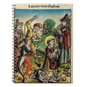 Sint-Stefanus de Protomartelaar Fijne Kunst Iconog Notitieboek