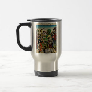 Sint-Stefanus de Protomartelaar Fijne Kunst Iconog Reisbeker