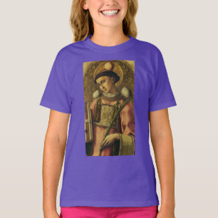 Sint-Stefanus de protomartelaar Fijne Kunst Iconog T-shirt