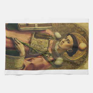 Sint-Stefanus de Protomartelaar Fijne Kunst Iconog Theedoek