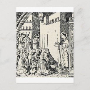 Sint-Stefanus de Protomartyrer Fijne Kunst Iconogr Briefkaart