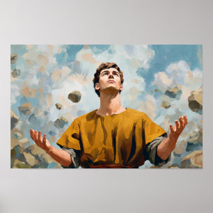 Sint Stefanus Protomartelaar: De Dappere Getuige Poster