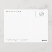 Sint-Stephen Kerk, Seattle, montage Briefkaart (Achterkant)
