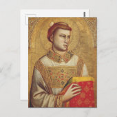 Sint Stephen van Giotto Briefkaart (Voorkant / Achterkant)