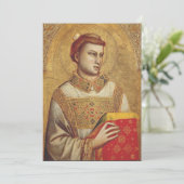 Sint Stephen van Giotto Kaart (Staand voorkant)