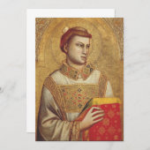 Sint Stephen van Giotto Kaart (Voorkant / Achterkant)