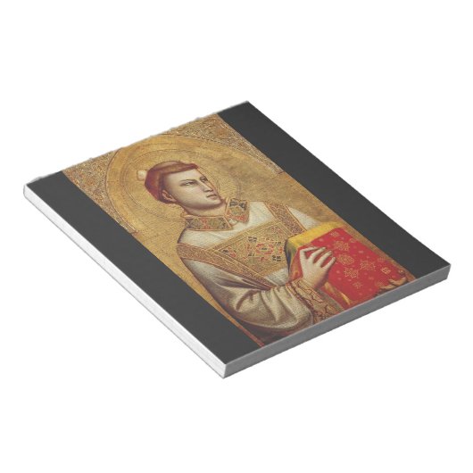Sint Stephen van Giotto Notitieblok (Schuin)