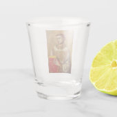 Sint Stephen van Giotto Shot Glas (Achterkant)