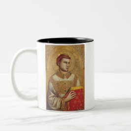Sint Stephen van Giotto Tweekleurige Koffiemok