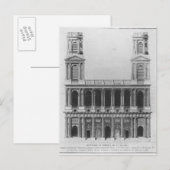 Sint-Sulpice-kerk Briefkaart (Voorkant / Achterkant)