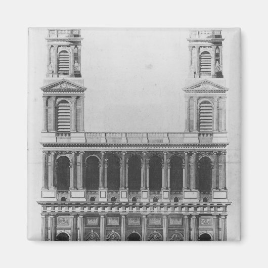 Sint-Sulpice-kerk Magneet (Voorkant)