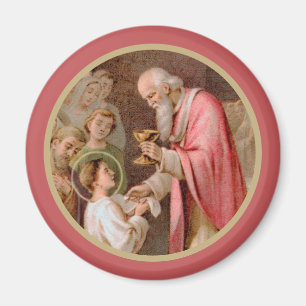 Sint Tarcisius die de Eucharist ontvangt (BL 02) Magneet