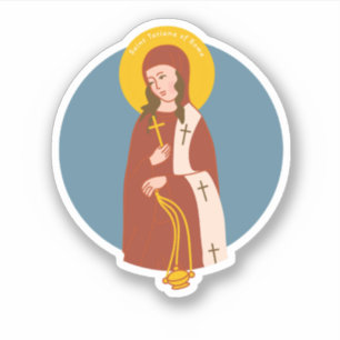 Sint Tatiana van Rome Sticker