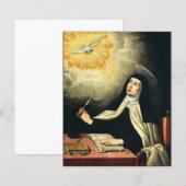 Sint-Teresa van Avila (Voorkant / Achterkant)