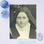 Sint-Therese van het kind Jezus en het Heilige Gez Flyer (Enkel)