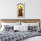 Sint Therese van het Kind Jezus Katholieke Karmeli Canvas Afdruk (Insitu (Slaapkamer))
