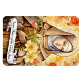 Sint-Thérèse van het Kind Jezus Magneet (Horizontaal)