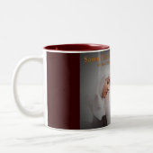Sint-Therese van het kind Jezus Tweekleurige Koffiemok (Links)
