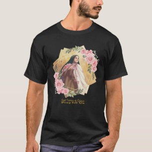 Sint-Therese van Lisieux Katholiek Sint-Inspireren T-shirt