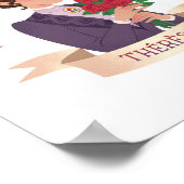 Sint-Thérèse van Lisieux Kunstdruk Poster (Hoek)