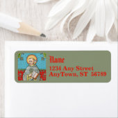 Sint Thomas Aquinas (VVP 002) Etiket (Insitu)