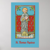 Sint Thomas Aquinas (VVP 002) Poster (Voorkant)