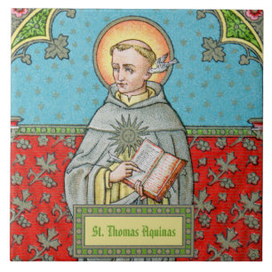 Sint Thomas Aquinas (VVP 002) Tegeltje