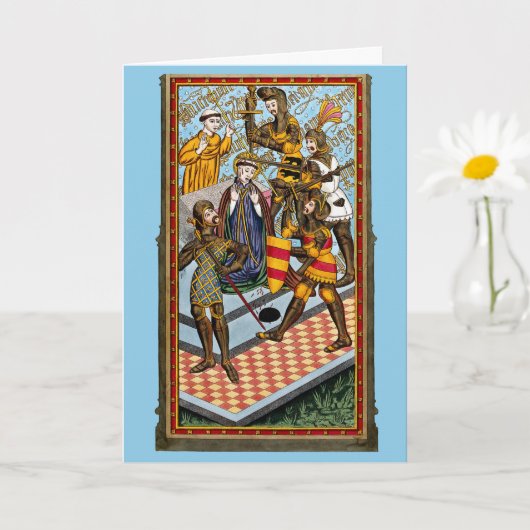 Sint Thomas Becket's martelaarschap (M 031) Kaart (Kleine Plant)