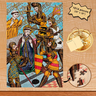 Sint Thomas Becket's martelaarschap (M 031) Legpuzzel