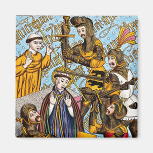 Sint Thomas Becket's martelaarschap (M 031) Magneet