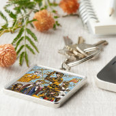 Sint Thomas Becket's martelaarschap (M 031) Sleutelhanger (Zijkant)