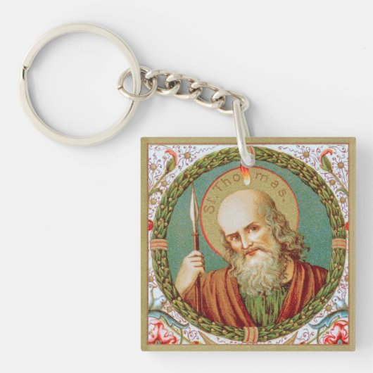 Sint Thomas de Apostle (JMAS 12) Sleutelhanger (Voorkant)