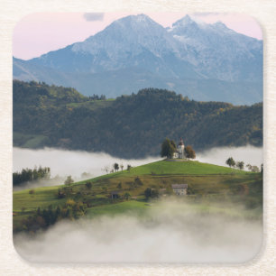 Sint-Thomas kerk en bergen, Sloveens onderzetter