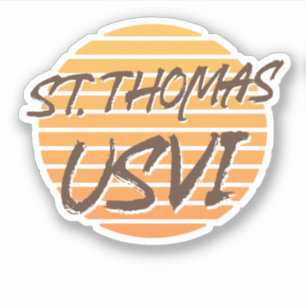 Sint-Thomas Maagdeneilanden Sticker
