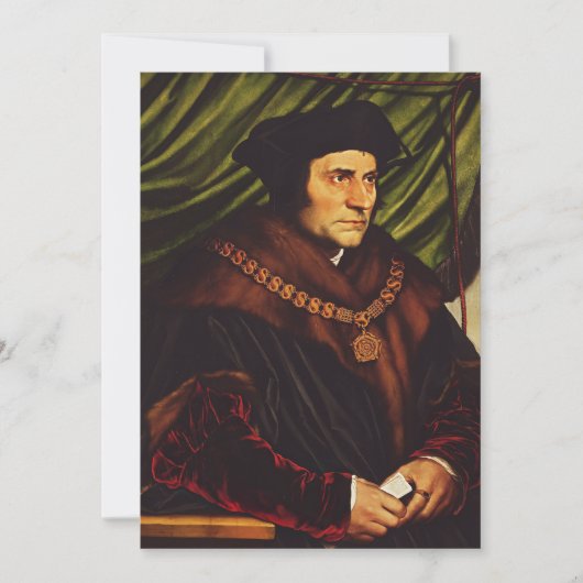Sint Thomas More Bedankkaart (Voorkant)