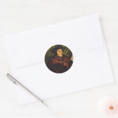 Sint Thomas More Ronde Sticker (Envelop)