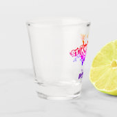 Sint Thomas "Rock City" Maagdeneilanden | Sunset Shot Glas (Links)