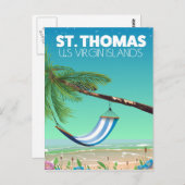Sint Thomas US Maagdeneilanden. Briefkaart (Voorkant / Achterkant)