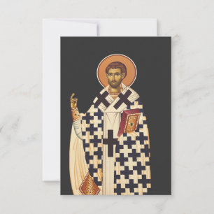 Sint Timoteüs de eerste christelijke bisschop van  Bedankkaart